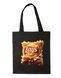 Shopper Lays czarny